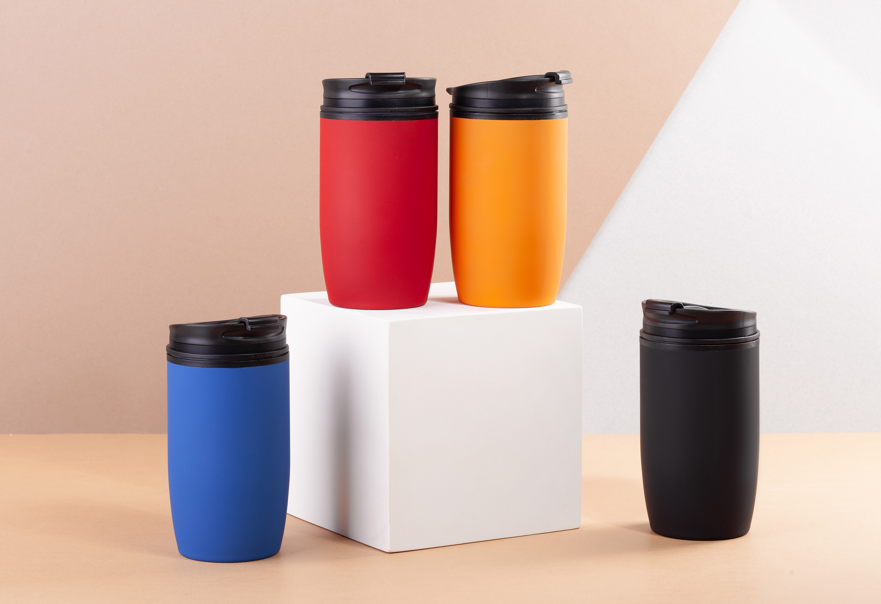 Термостакан "Unicup_Поезд" 300 мл, покрытие soft touch Термостакан "Unicup_Поезд" 300 мл, покрытие soft touch