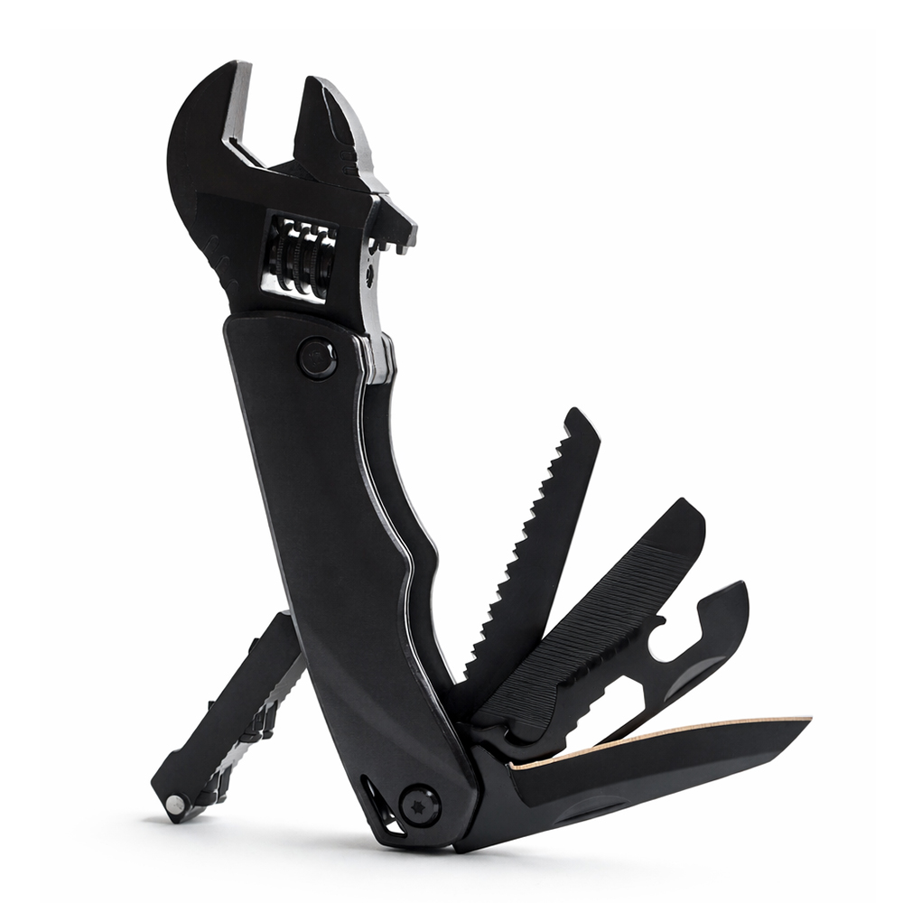 Мультиинструмент с разводным ключом Iron Beast, чёрный Мультиинструмент с разводным ключом Iron Beast, чёрный