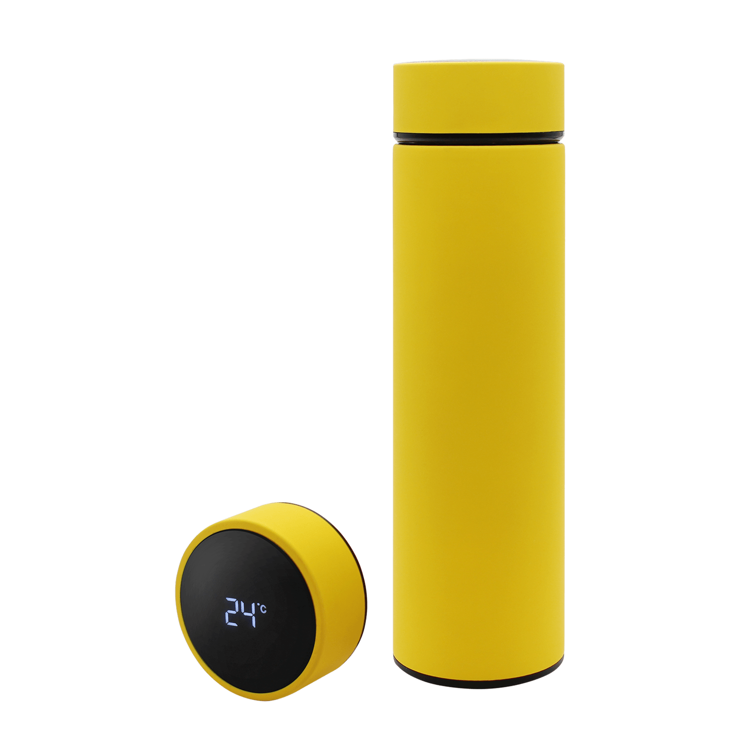 Термос Reactor софт-тач с датчиком температуры (желтый) Термос Reactor софт-тач с датчиком температуры (желтый)