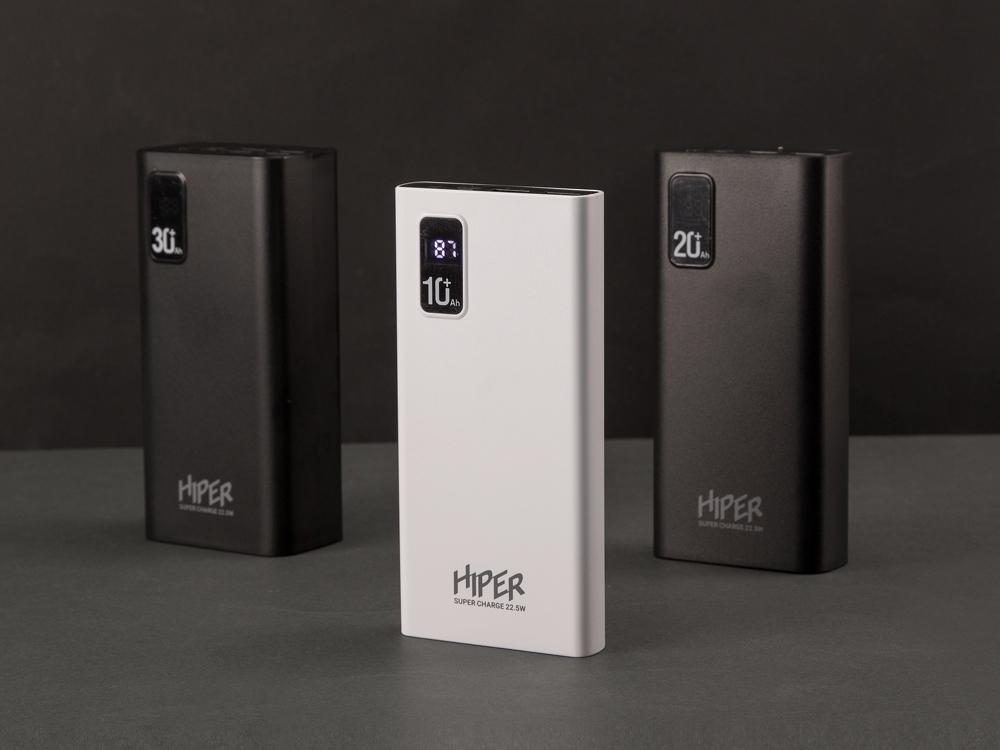 Портативный внешний аккумулятор FAST 20000 White