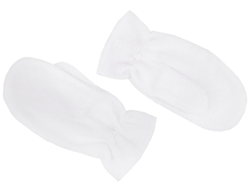Варежки Fleecy, белые Варежки Fleecy, белые