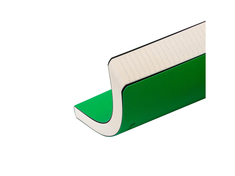 Ежедневник А5 недатированный Megapolis Flex, зеленый флуор