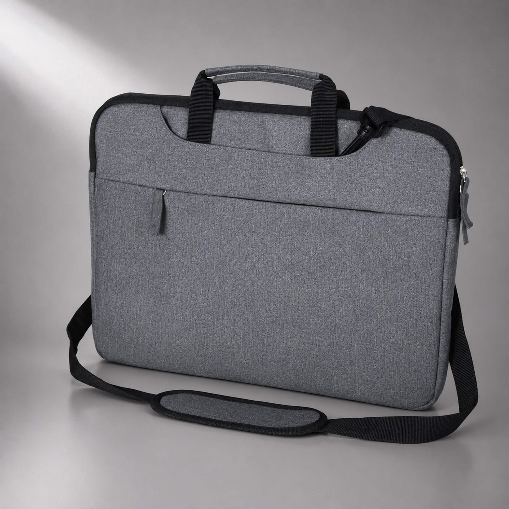 Сумка Plush c усиленной защитой ноутбука 15.6 '', серо-синий