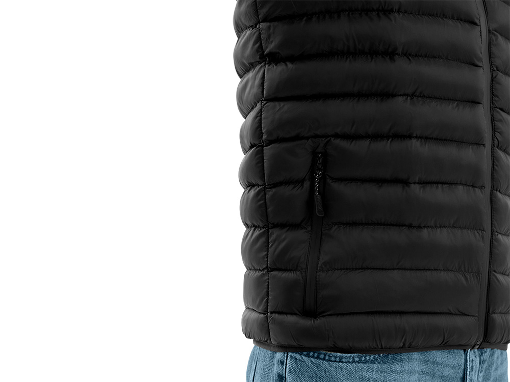 Стеганый жилет Uniqloud, черный