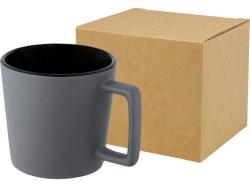 Cali Керамическая кружка объемом 370 мл с матовой отделкой, черный матовый