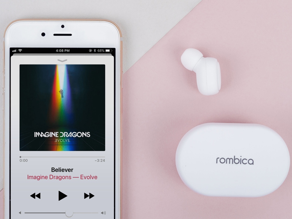 Наушники Rombica Mysound Play - Black/TWS (Р)