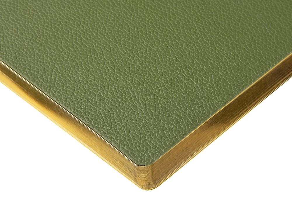 Ежедневник недатированный А5 Verde с нашивкой, зеленый Ежедневник недатированный А5 Verde с нашивкой, зеленый