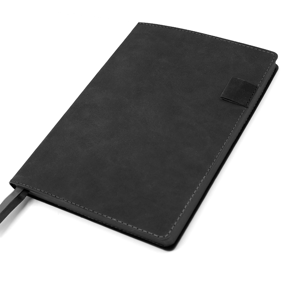 Ежедневник A5 недатированный Efemero в мягком переплёте, черный Ежедневник A5 недатированный Efemero в мягком переплёте, черный