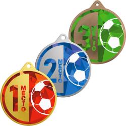 Медаль футбол 3 место