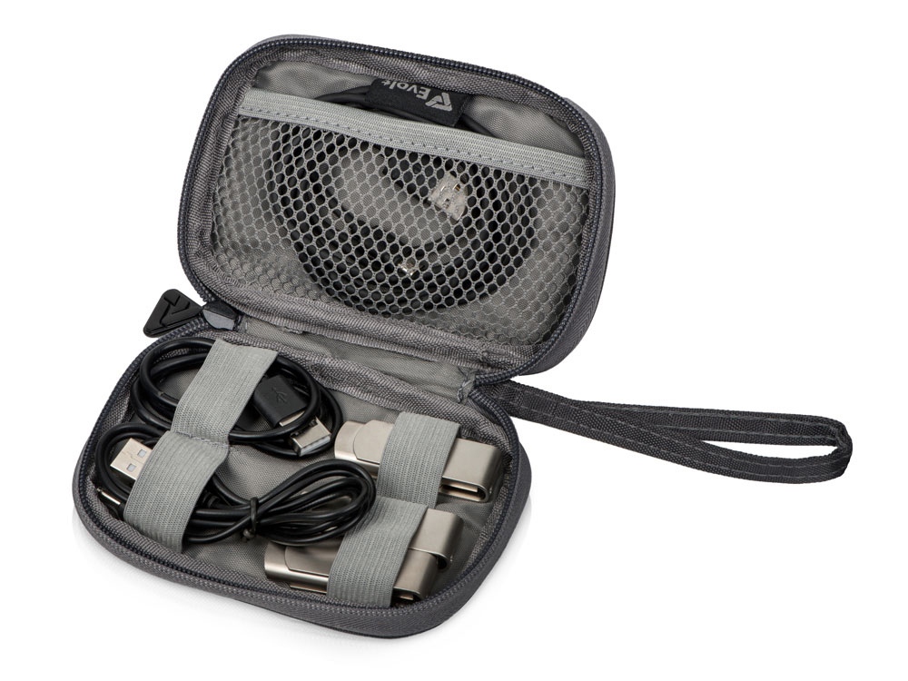 Органайзер для проводов Keep Organized S, темно-серый