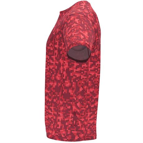 Спортивная футболка ASSEN мужская, КРАСНЫЙ ПИКСЕЛЬ L