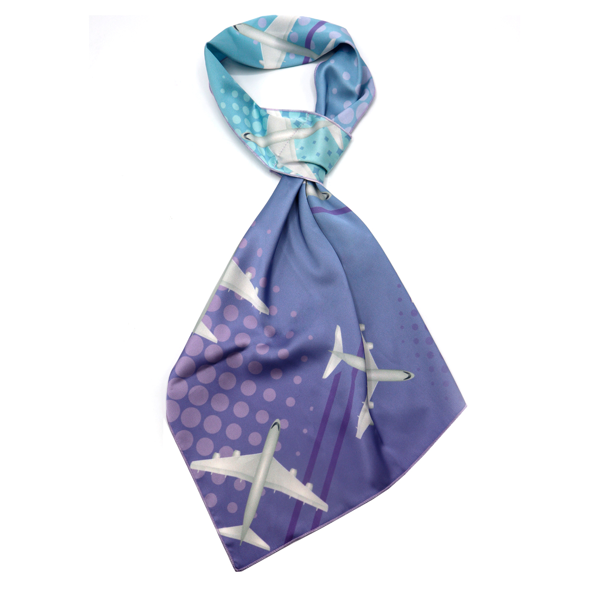 Французская косынка двухсторонняя Шарми, 35х70 Французская косынка двухсторонняя Шарми, 35х70