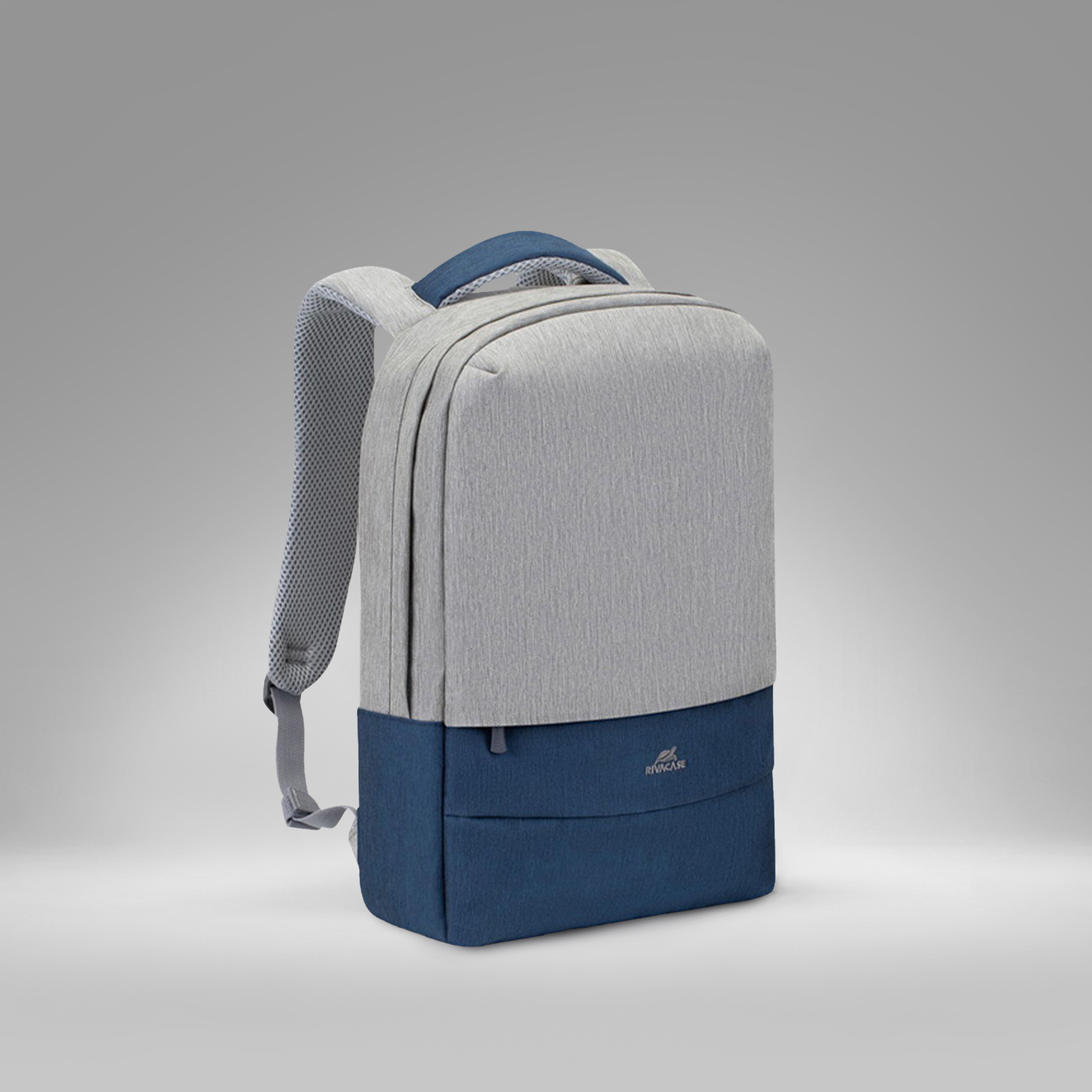 RIVACASE 7562 grey/dark blue рюкзак для ноутбука 15.6'', серый/темно-синий