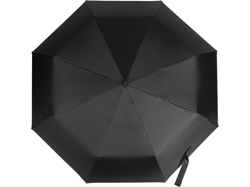 Зонт-автомат складной Reviver, черный Зонт-автомат складной Reviver, черный