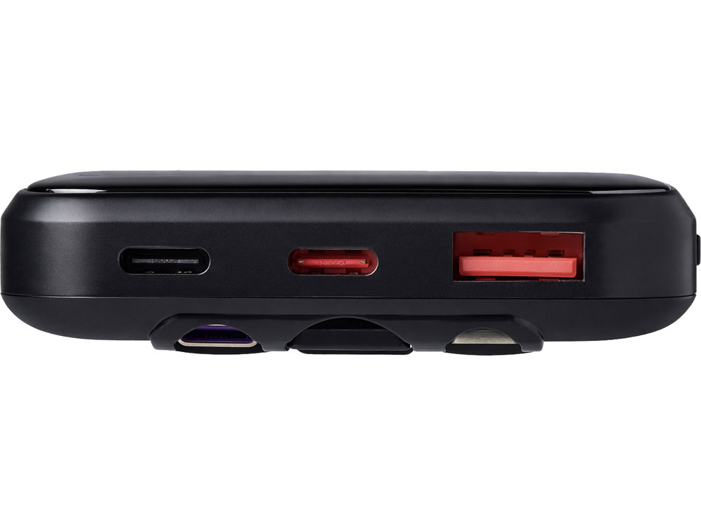Внешний беспроводной аккумулятор c QC/PD Арти, 10000 mAh, черный