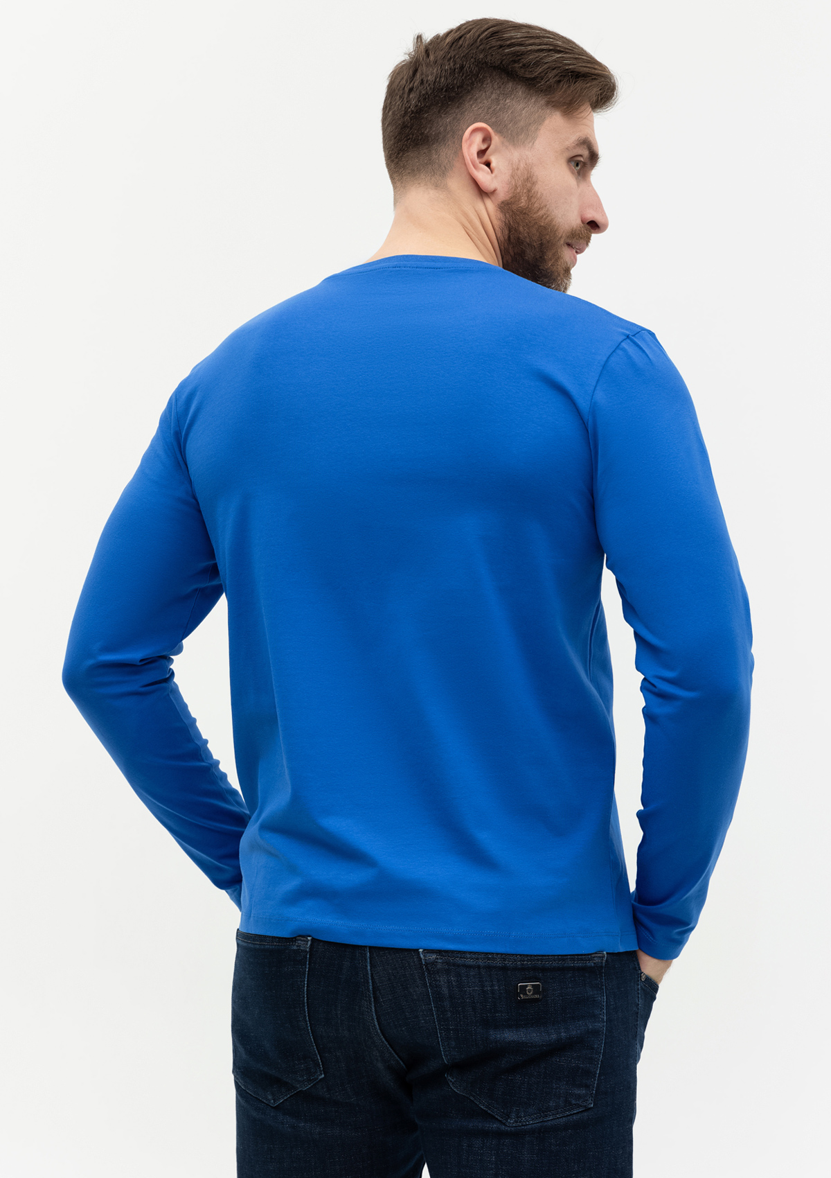 Футболка унисекс с длинным рукавом STAN хлопок/эластан 180, 35