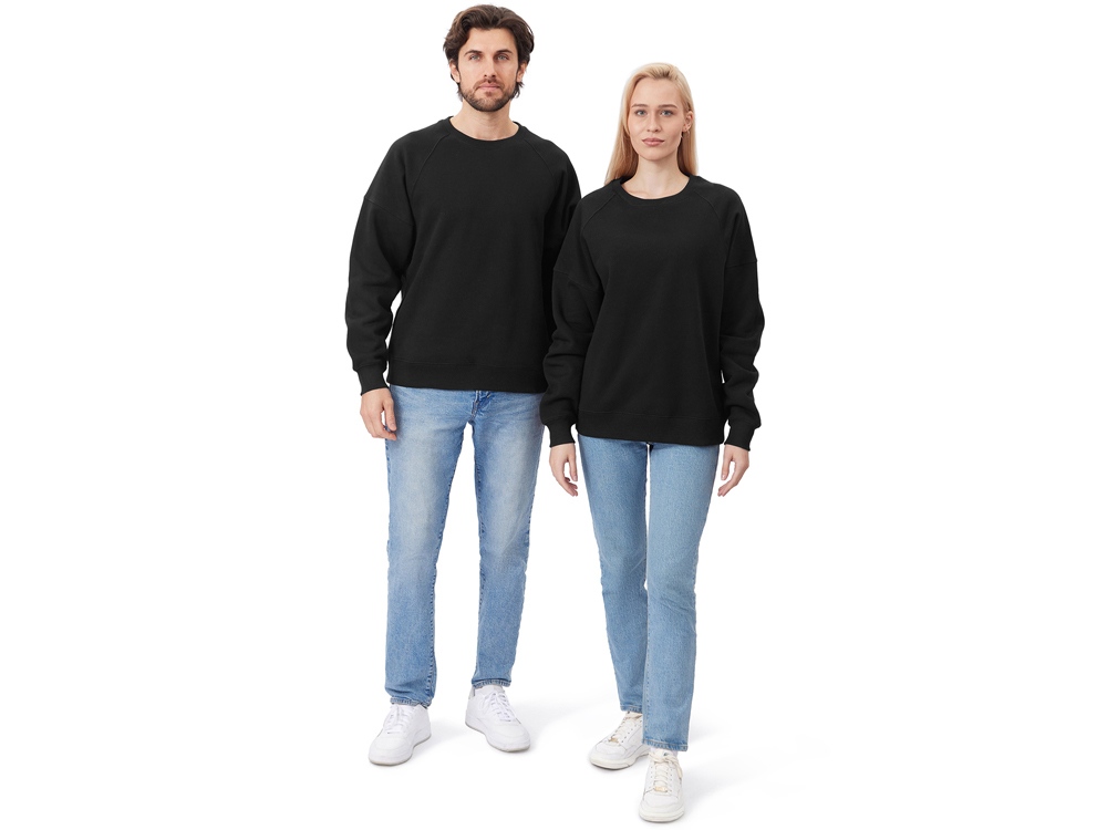 Свитшот Paris, унисекс, черный