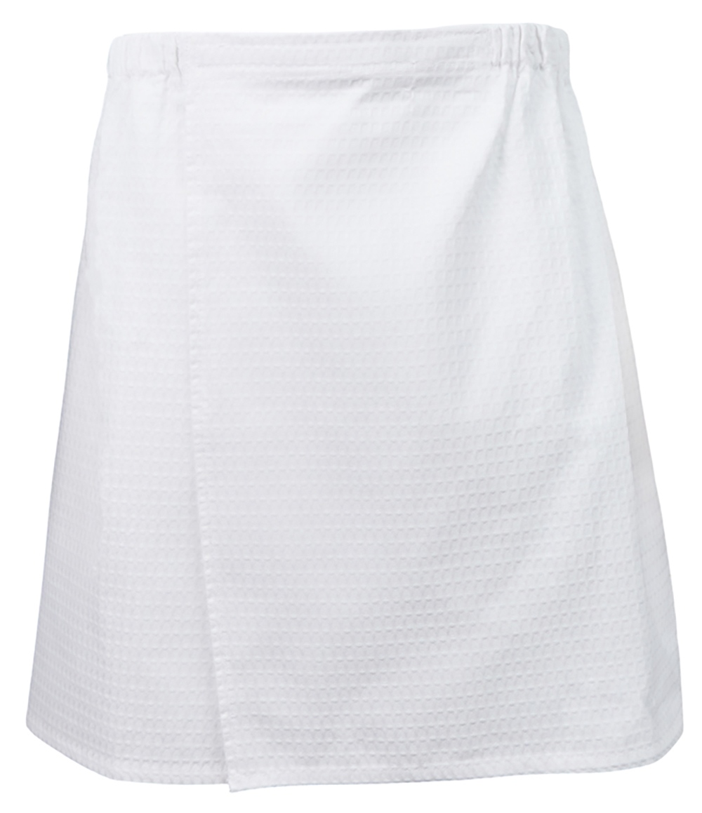 Банный набор с килтом Healing, мужской, белый