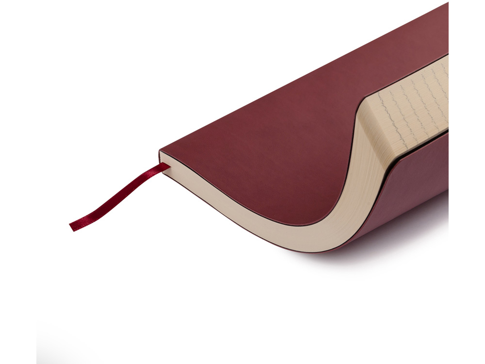 Ежедневник недатированный B5 Megapolis Flex (бордовый)