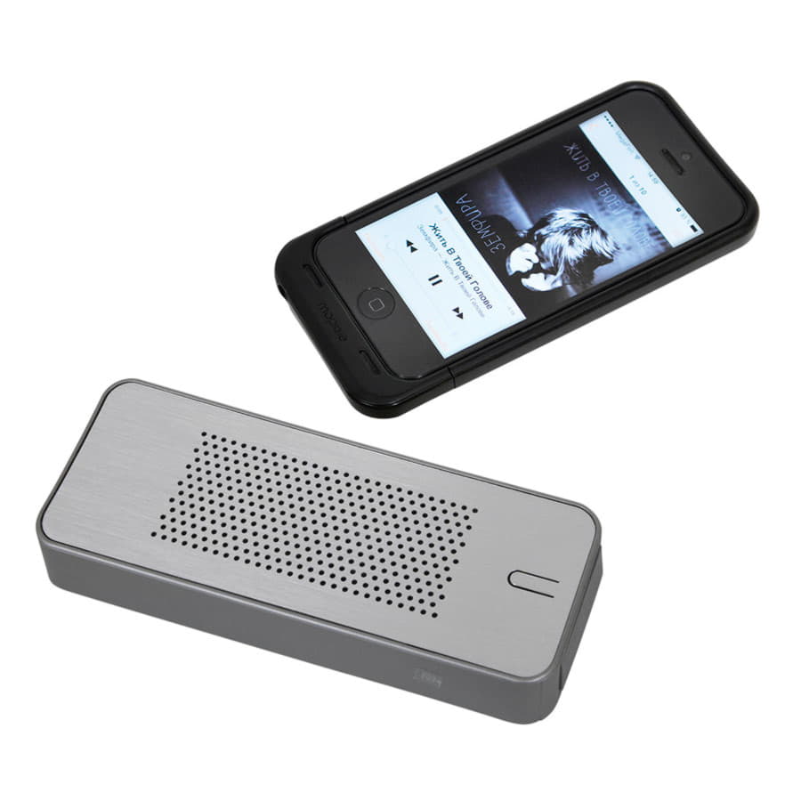 Универсальное зарядное устройство c bluetooth-стереосистемой "Music box" (4400мАh)