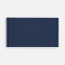 Лейбл из ПВХ Dzeta, M, темно-синий