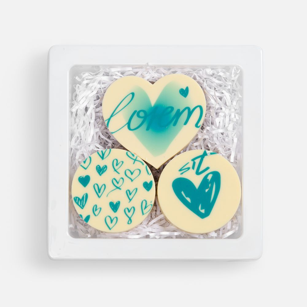 Набор из 3 печений Dream White