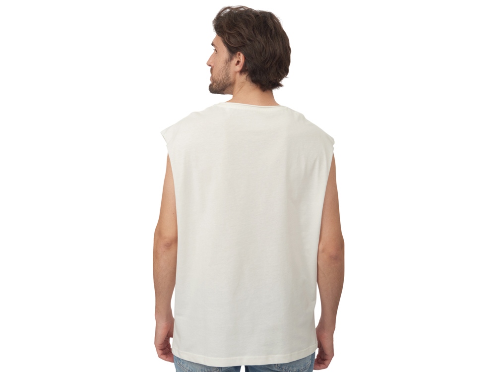 Майка оверсайз Berlin, унисекс, молочный