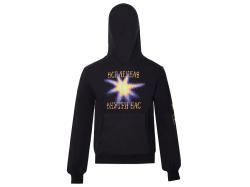 Худи Warsaw, унисекс, черный, ДТФ текстиль и термотрансфер