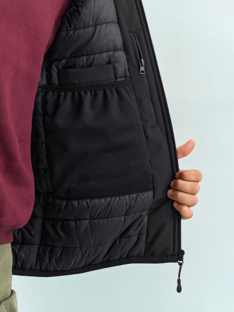 Жилет софтшелл унисекс Falcon BW, синий