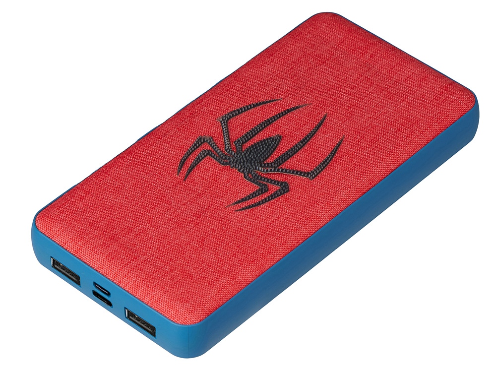 Портативное зарядное устройство с возможностью полноцветной печати на ткани и нанесения силиконового лого по индивидуальному дизайну клиента Портативное зарядное устройство с возможностью полноцветной печати на ткани и нанесения силиконового лого по индивидуальному дизайну клиента