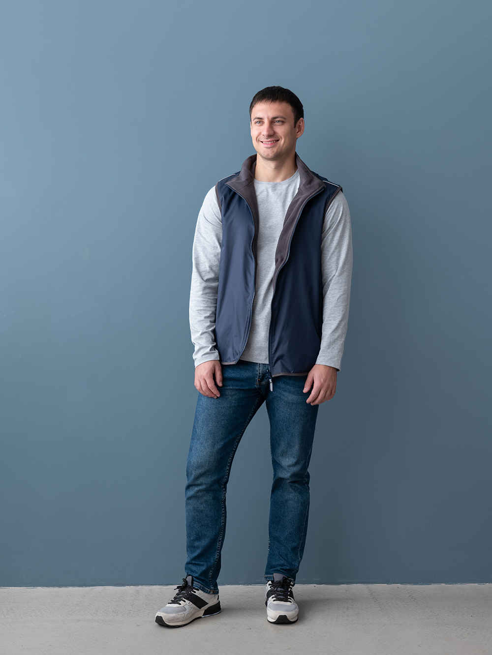 Жилет мужской STAN таффета 210T, 65, 24N