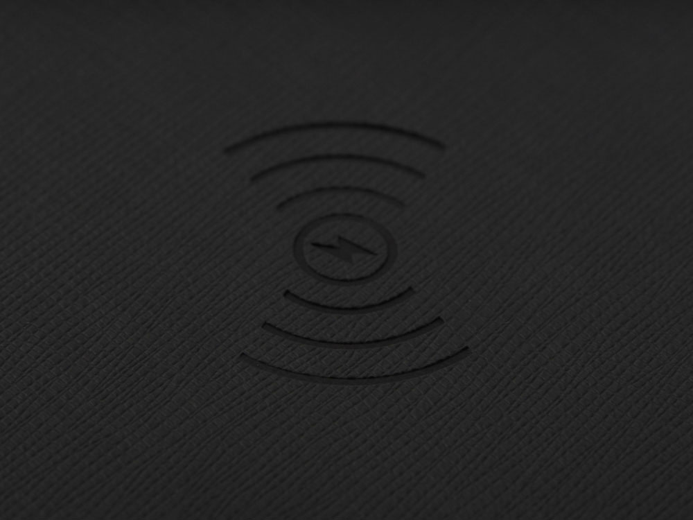 Многофункциональный коврик для мыши Multi Pad с беспроводной зарядкой и LCD экраном, 10 Вт, серый