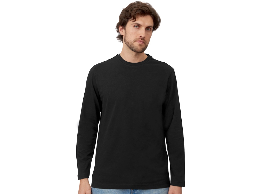 Футболка HD Fit  с длинным рукавом, мужская черный