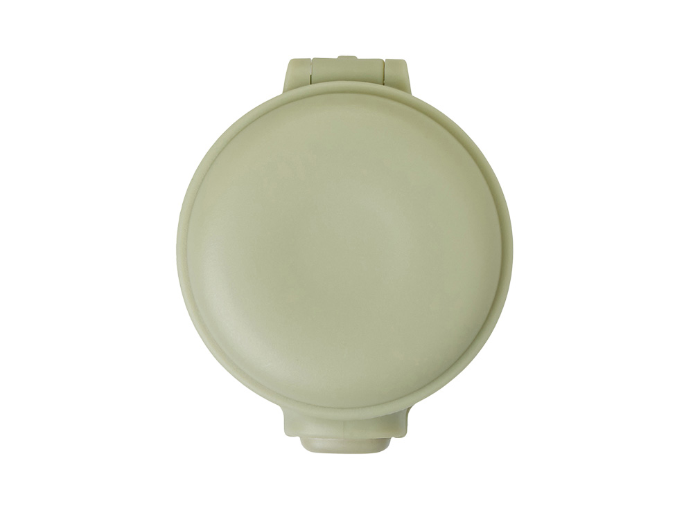 Вакуумная термокружка Waterline c кнопкой Guard, 400 мл, тубус, оливковый