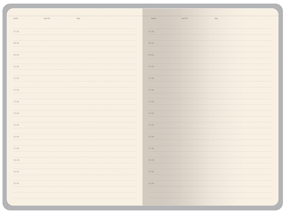 Ежедневник недатированный с магнитным клапаном А5 Venezia, оранжевый