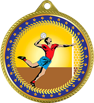 Медаль гандбол (синяя)