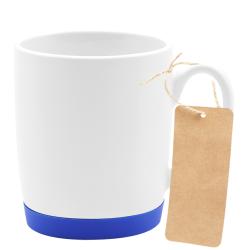 Кружка Make Me To Go, белая/синяя_с_биркой