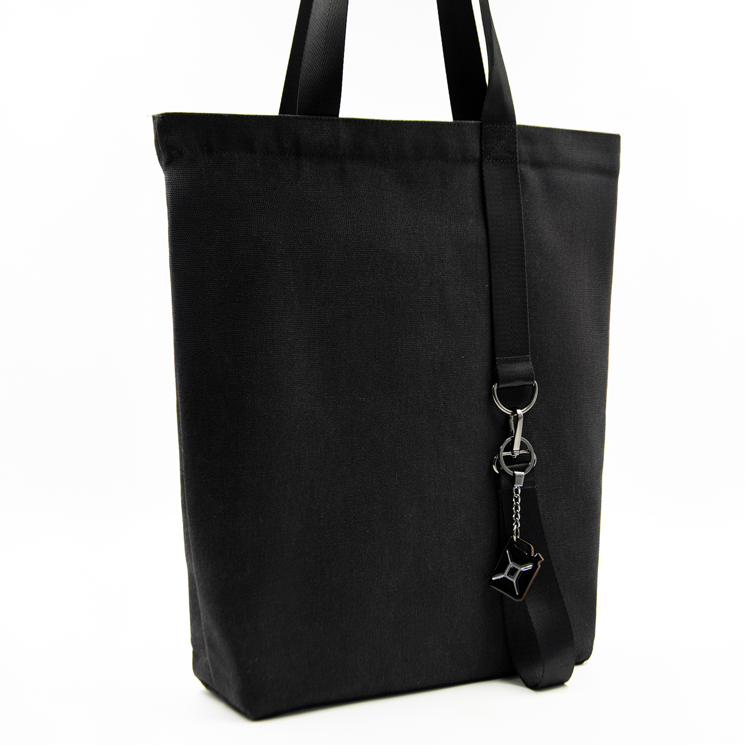 Шоппер/рюкзак Superbag Transformer, с молнией и двумя отделениями (черный)