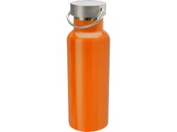 Бутылка для воды Thor из нержавеющей стали, сертифицированной по стандарту RCS, оранжевый