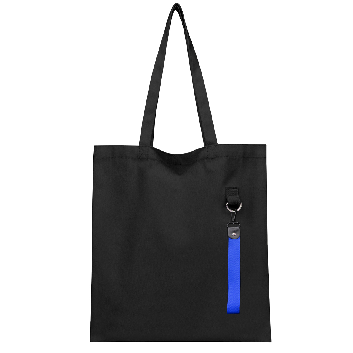 Сумка для покупок LUMISSA 325 г/м² с ремувкой, чёрный/синий Сумка для покупок LUMISSA 325 г/м² с ремувкой, чёрный/синий