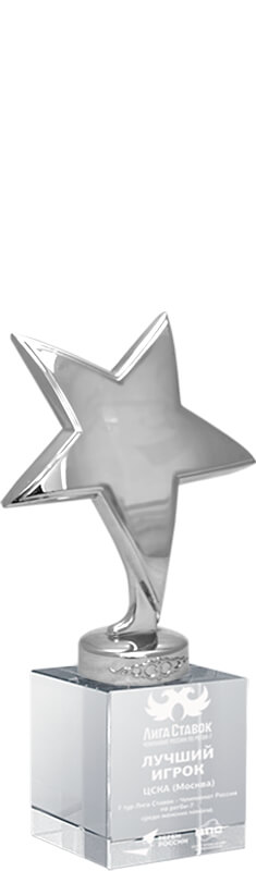 Награда Звезды с гравировкой