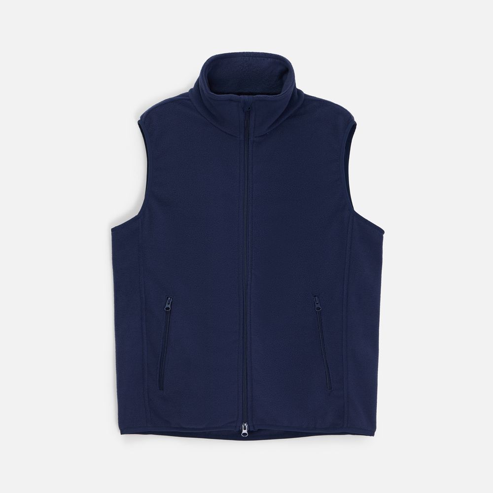 Жилет флисовый унисекс Ben Mac, темно-синий Жилет флисовый унисекс Ben Mac, темно-синий