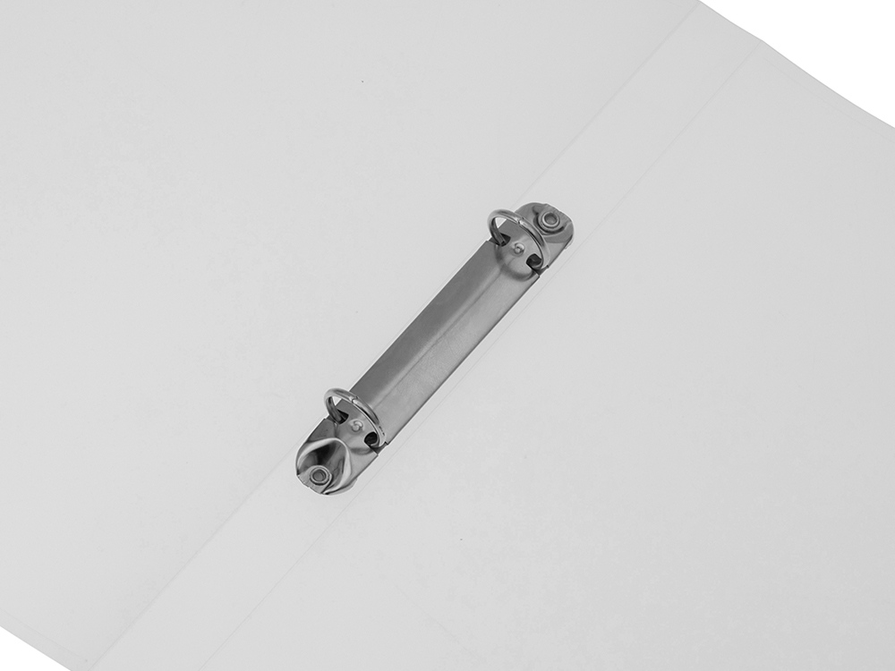 Папка пластиковая с 2 кольцами, прозрачный