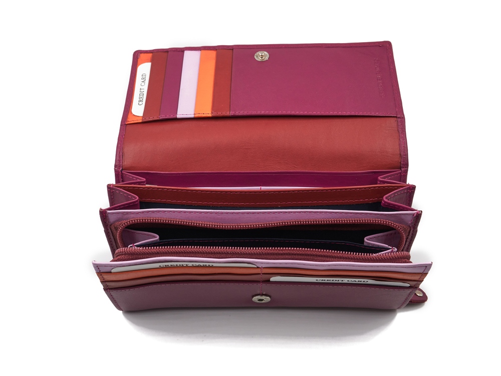 Кошелек женский Beverly Hills Polo Club, фуксия