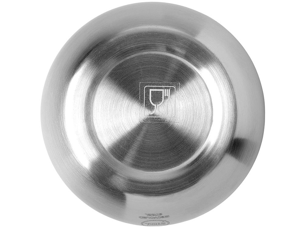 Термокружка LINDE с двойными стенками из переработанного полипропилена, синий нэйви