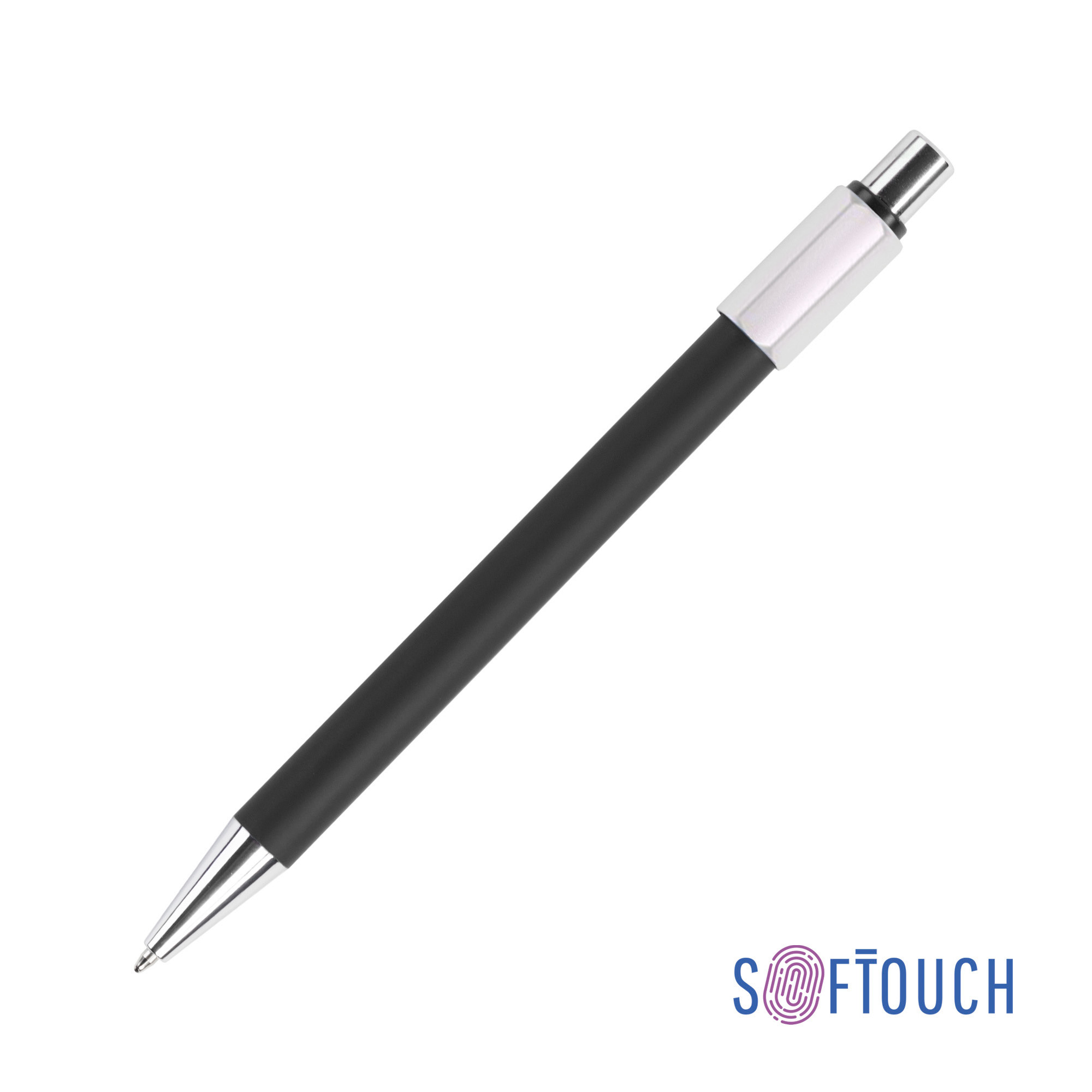 Ручка шариковая "Spin" с 6ти-гранным спиннером, покрытие soft touch Ручка шариковая "Spin" с 6ти-гранным спиннером, покрытие soft touch
