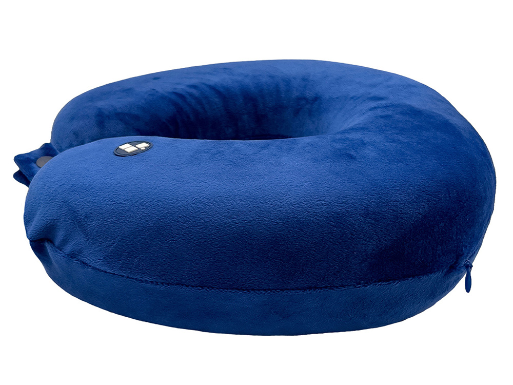 Подушка для путешествий с эффектом памяти Мемо Drowsy Royal Blue
