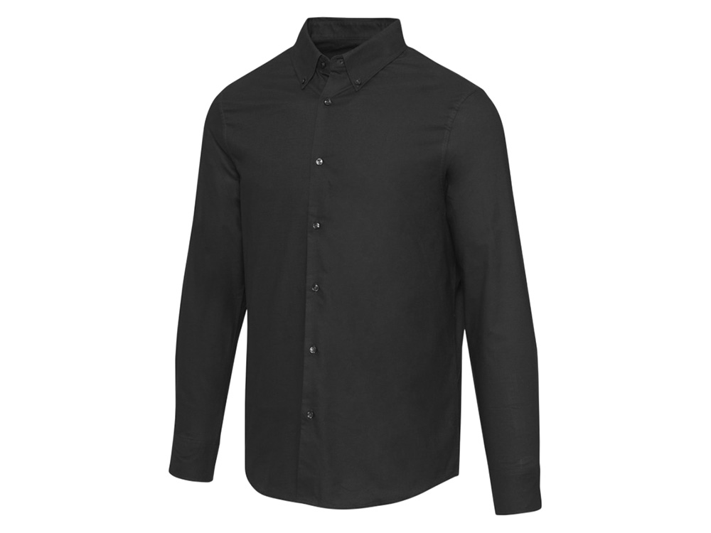 Sphene мужская рубашка оксфорд - сплошной черный