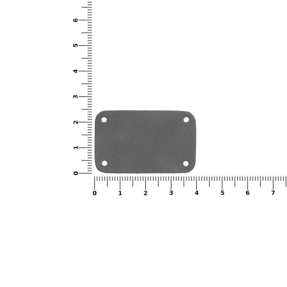 Лейбл Eta Nubuck Touch, S, темно-серый