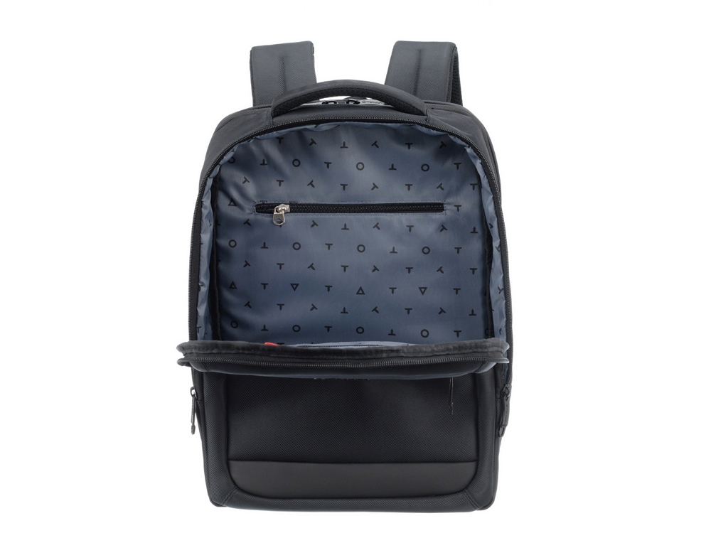 Рюкзак TORBER VOYAGE с отделением для ноутбука 17'', черный, полиэстер 900D, 31х17х44 см, 18 л